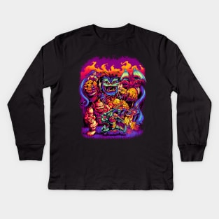 GHOSTS 'N' GOBLINS Kids Long Sleeve T-Shirt